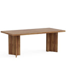 Vintage Executive Desk, 63" Farmhouse Computer Desk Conference Table