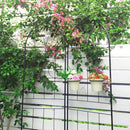 Metal Garden Trellis Rustproof Trellis For Climbing Plant, Outdoor Flower Support by HouseOfZazla