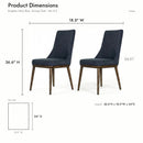 Kate - Mid-Century Modern Dining Chair (Set of 2)
