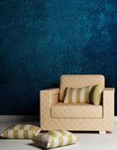 Dark Navy Blue Grunge Knock-Down Textured-Style Abstract Wall Mural.