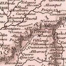 Vintage Map of Spain & Portugal 1832
