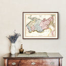 Vintage Map of Russia in Asia 1832