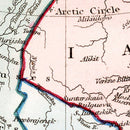 Vintage Map of Russia in Asia 1832