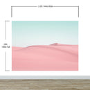 Sand Dunes in Southern California Landscape Wall Mural. Peel and Stick Wallpaper.
