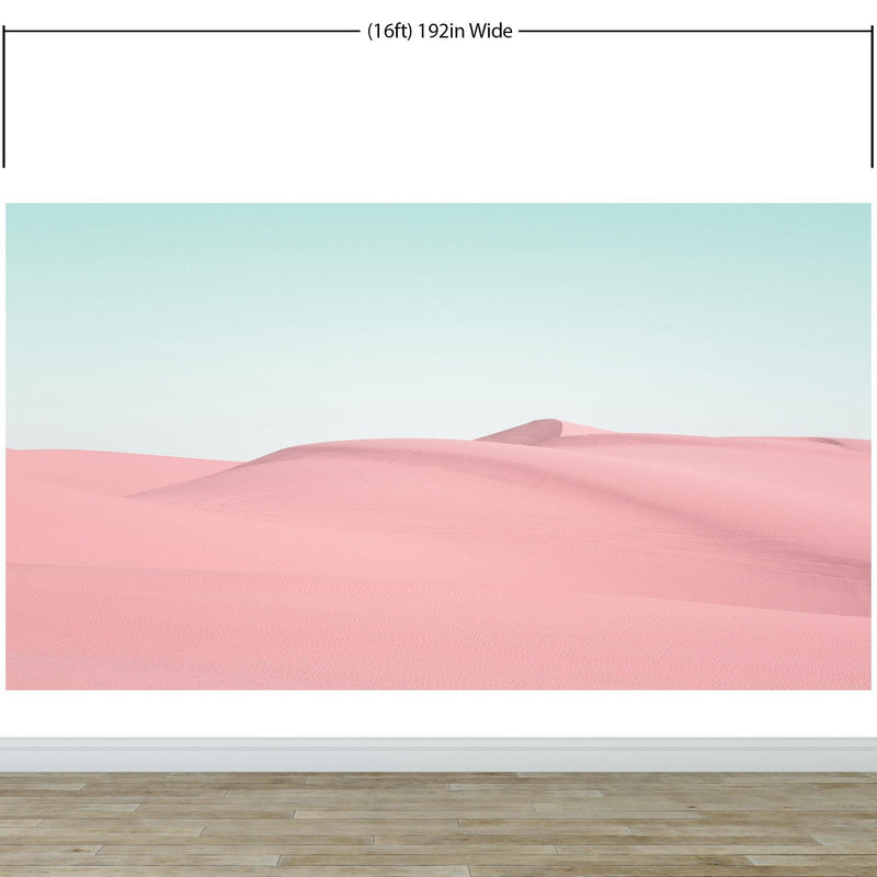 Sand Dunes in Southern California Landscape Wall Mural. Peel and Stick Wallpaper.