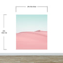 Sand Dunes in Southern California Landscape Wall Mural. Peel and Stick Wallpaper.