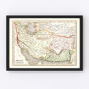Vintage Map of Persia 1832