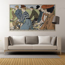Vintage Hamers Rijwielen Bicycle Artwork Wall Mural. By Johann Georg Can Caspel. Peel and Stick Wallpaper.