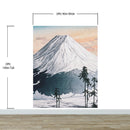 Mount Fuji - Katsuyama Neighborhood by Hiroaki Takahashi Artwork Wall Mural Print.