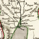 Vintage Map of Burman Empire 1832