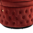360 Degree Swivel Cuddle Barrel Accent Sofa Chairs, Round Armchairs with Wide Upholstered, Fluffy Velvet Fabric Chair for Living Room, Bedroom, Office, Waiting Rooms