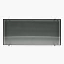 Vance - Computer Desk With Fluted Glass Desktop - Black by HouseOfZazla