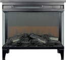24 Inch Three-Sided Glass Electric Fireplace