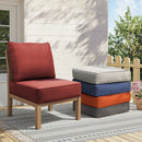 6" Thicker Outdoor Chair Cushion Set