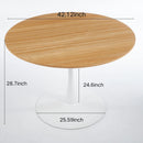 Mid-Century Tulip Dining Table With Round Top by HouseOfZazla