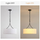 3 Light Drum Pendant Light by HouseOfZazla
