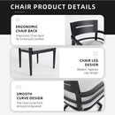 Modern 7PC Outdoor Patio Aluminum Dining Set