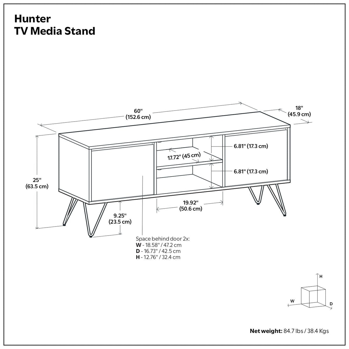 Hunter - Handcrafted TV Media Stand, photo 13 of 31