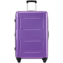 2 Piece Luggage Set With Bags Expanable Spinner Wheels ABS Lightweight Suitcase With Tsa Lock 20" / 24" by HouseOfZazla