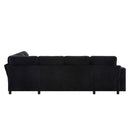Convertible U-Shaped Sectional Sofa Bed With USB Ports And Storage by HouseOfZazla