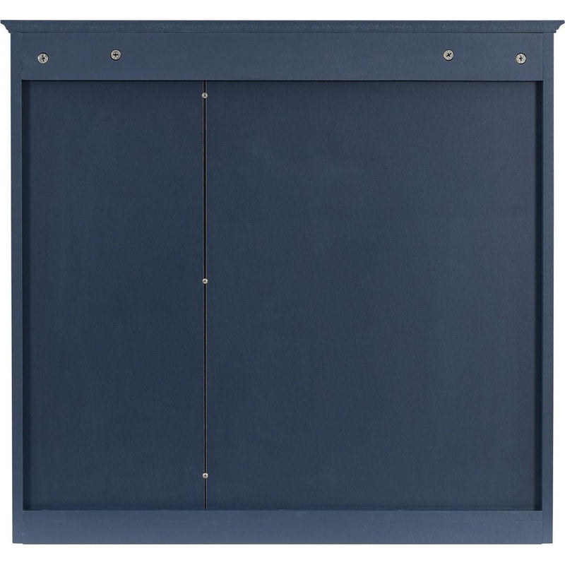 30" x 28" Medicine Cabinet, Wall Mounted Bathroom Storage Cabinet, Modern Bathroom Wall Cabinet with Mirror,Medicine Cabinet, Mirror Cabinet with 3 Open Shelves (Not Include Bathroom Vanity)