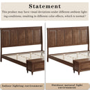 Sleigh Bed Frame With Tall Headboard And Storage Bench by HouseOfZazla