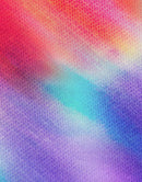 Colorful Tie-Dye Wall Mural Design. Peel and Sticker Wallpaper.
