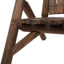 Outsunny 2-Seat Wooden Adirondack Chair