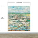 The Sea Painting from 1887 by Jan Toorop. Wall Mural / Peel and Stick Wallpaper.