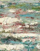 The Sea Painting from 1887 by Jan Toorop. Wall Mural / Peel and Stick Wallpaper.