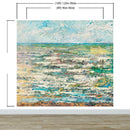 The Sea Painting from 1887 by Jan Toorop. Wall Mural / Peel and Stick Wallpaper.