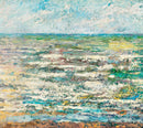 The Sea Painting from 1887 by Jan Toorop. Wall Mural / Peel and Stick Wallpaper.