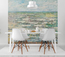 The Sea Painting from 1887 by Jan Toorop. Wall Mural / Peel and Stick Wallpaper.