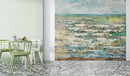 The Sea Painting from 1887 by Jan Toorop. Wall Mural / Peel and Stick Wallpaper.