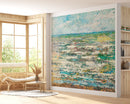 The Sea Painting from 1887 by Jan Toorop. Wall Mural / Peel and Stick Wallpaper.