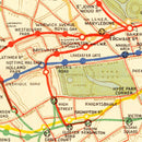 Vintage Map of How To Get To Wembley 1922