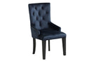 Varian II - Side Chair - Dark Navy by HouseOfZazla