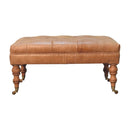 Buffalo - Ottoman With Castor Legs by HouseOfZazla