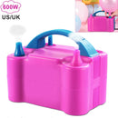 Electric Balloon Pump 600W Balloon Blower Inflator Dual Nozzle for Party Wedding Festival Decoration US/UK