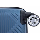 2Piece Luggage Sets ABS Lightweight Suitcase, Spinner Wheels, (20/14) BLUE