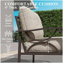 All-Weather Armchairs With Cushions, Modern Sculptural Design (Set of 2) by HouseOfZazla