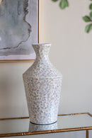 D9.8x19.7" Decorative Paper Powder Vase with Tapered Design