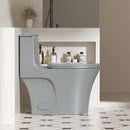 1 Piece Toilet With Dual Flush And Soft Closing Seat by HouseOfZazla