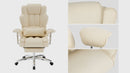 Big and Tall Executive Office Chair with Footrest