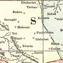 Vintage Map of Persia 1901