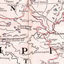Vintage Map of China 1901