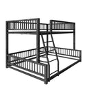 Bunk Bed With Ladder And Safety Guardrails by HouseOfZazla