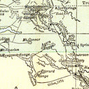 Vintage Map of Australia 1901