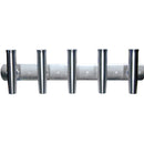 Tigress 5 Rod Aluminum Transom Mount Rod Holder - 35"