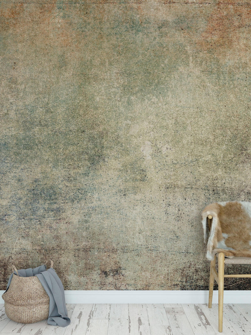 Rustic Concrete Wallpaper Wall Decor. Modern Minimalistic Self Adhesive Peel and Stick Wall Mural.